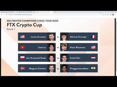 FTX Crypto Cup: Games and standings