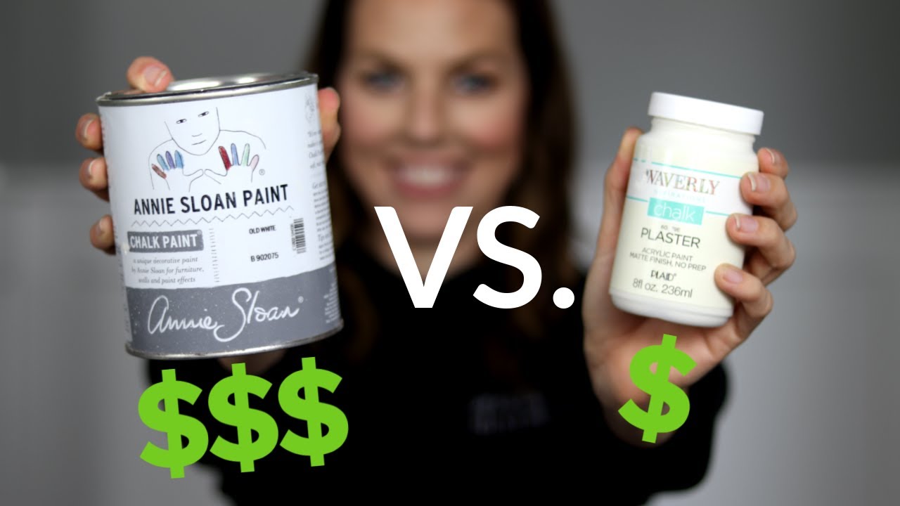 NO MORE WAVERLY??  Walmart's NEW Hello Hobby Chalk Paint VS