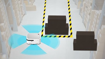 How does the AGV achieve obstacle avoidance.Ultrasonic rangefinder for AGV