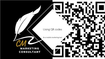 Using QR codes As a mobile marketing tool | EP13