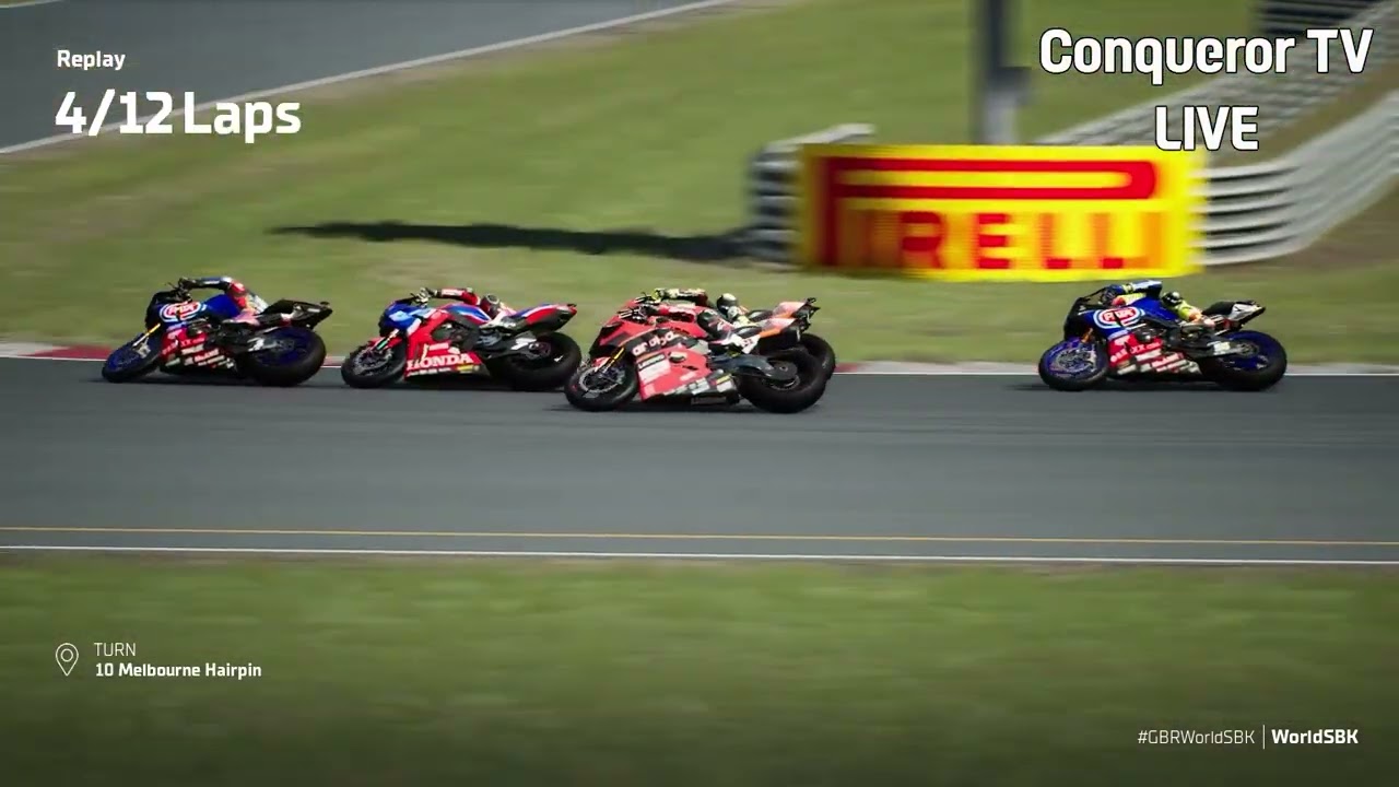 World Superbike Replay Alvaro Bautista vs Jonathan Rea at Donington Park 2023 #GBRWorldSBK