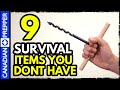 9 Survival Items Everyone Needs But NO ONE Has