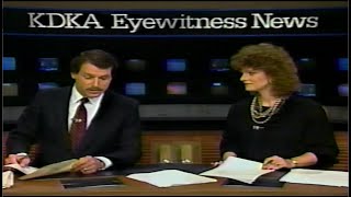 KDKA News Report (3/16/1989)