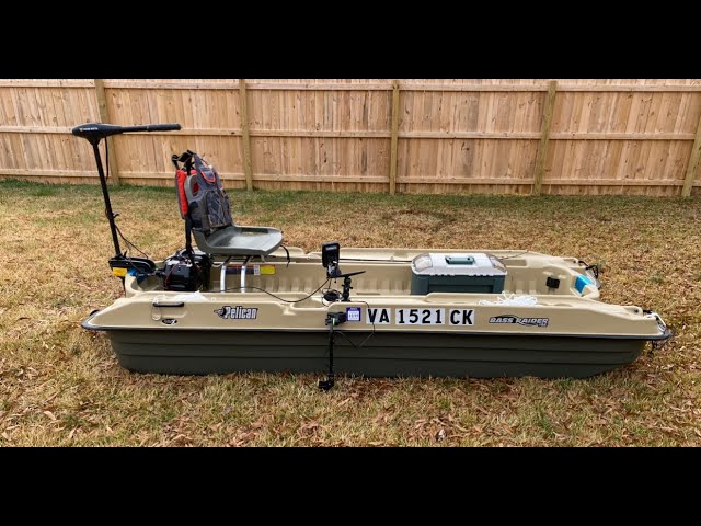 Pelican Bass Raider 10e (Full Set-up + Mods!) My first boat 