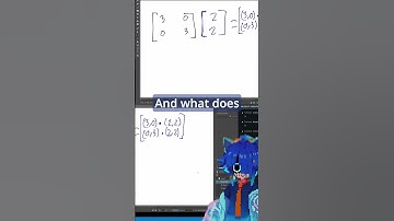 Scale Matrix #learnmath #gamedev #vtuber