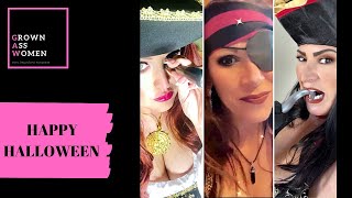 Happy Halloween From Mickie James, Socalval & Lisa Marie Varon Gaw Tv Wwe Tna Impact Wrestling