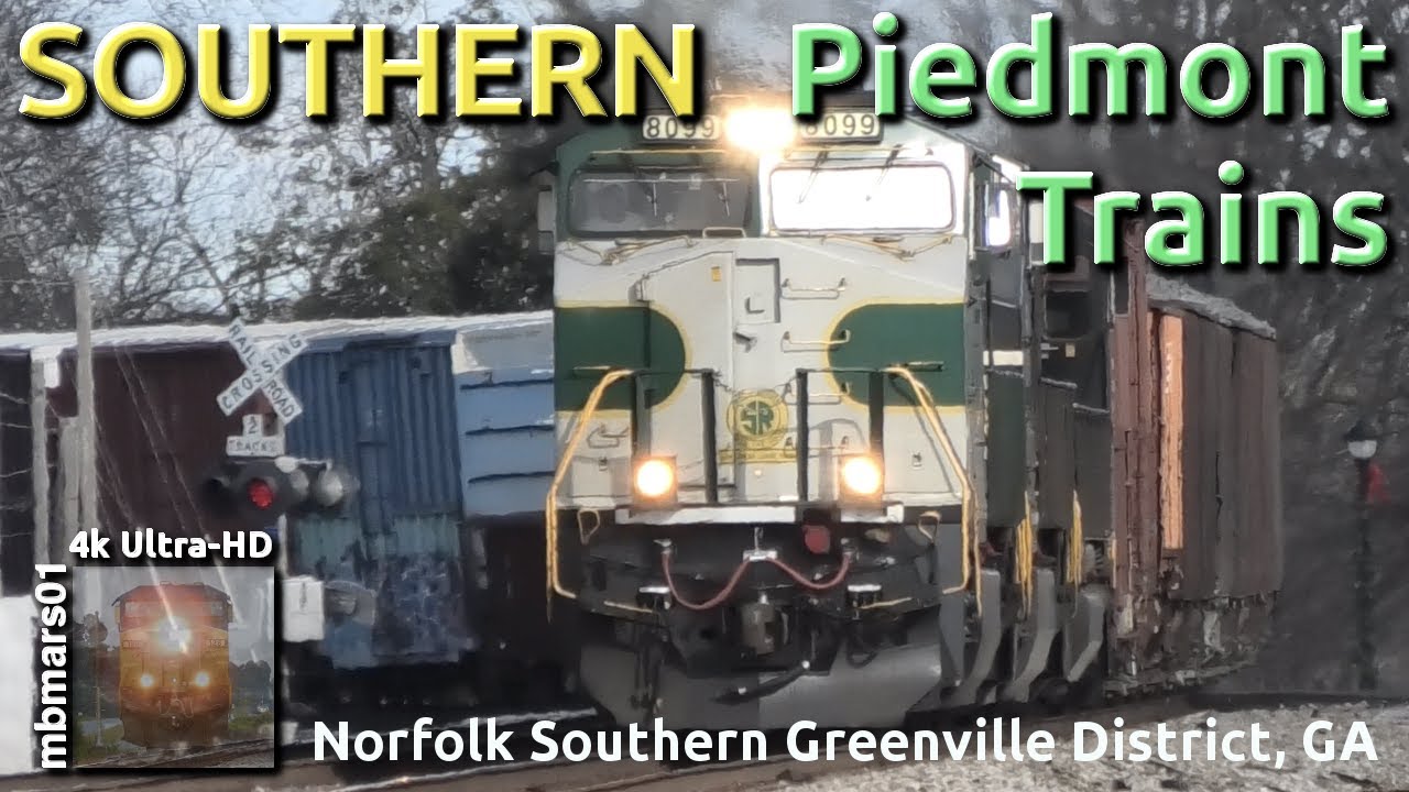 7i 4k Southern Piedmont Trains Norfolk Southern Greenville District Ga 12 14 19 01 18 Youtube 7i 4k Southern Piedmont Trains Norfolk Southern Greenville District Ga 12 14 19 01 18 Youtube