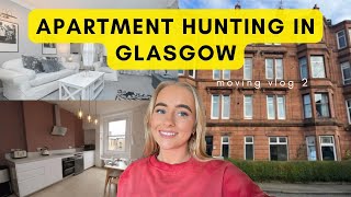 Apartment Hunting In Glasgow | Flat Tours & Prices | Moving Vlog 2