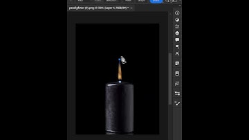 How to Create a Realistic Flickering Candle Flame Effect Easily Using Photoshop 2025