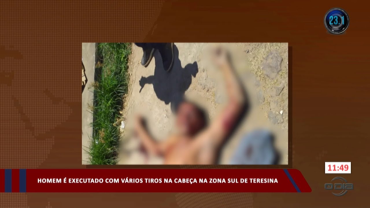 Homem é executado com vários tiros na cabeça na zona sul de Teresina 27 10 2023
