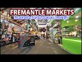 Walking Tour 4K: Fremantle Markets full walkthrough, Sept 2021 | Fremantle, Perth, Western Australia