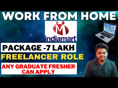 IndiaMART Hiring Fresher | Work From Home Jobs | Package-4.82 LPA | Latest Jobs 2024 |wfh| IndiaMART
