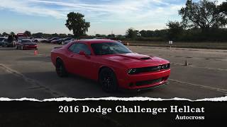 2016 Dodge Challenger Hellcat Autocross