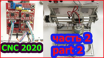 часть 2 - 2020 CNC DIY / ЧПУ мини станок arduino из Китая,  - подключаем шнуры.