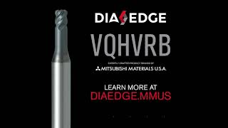 DIAEDGE VQHVRB Vibration Control End Mill