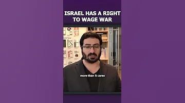 Israel Has A Right To Wage War 