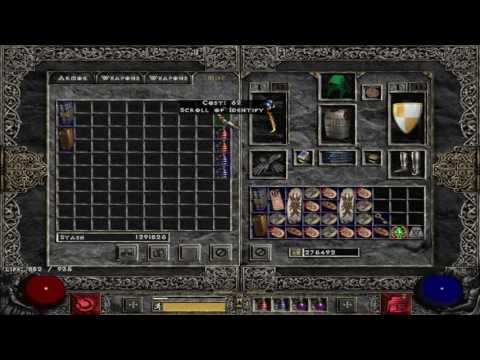 How to get more Scrolls of Identify and Town Portal - Diablo 2