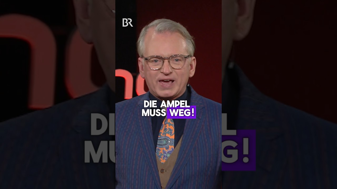 Die Ampel muss weg!, Christian Springer, schlachthof, BR Kabarett &  Comedy