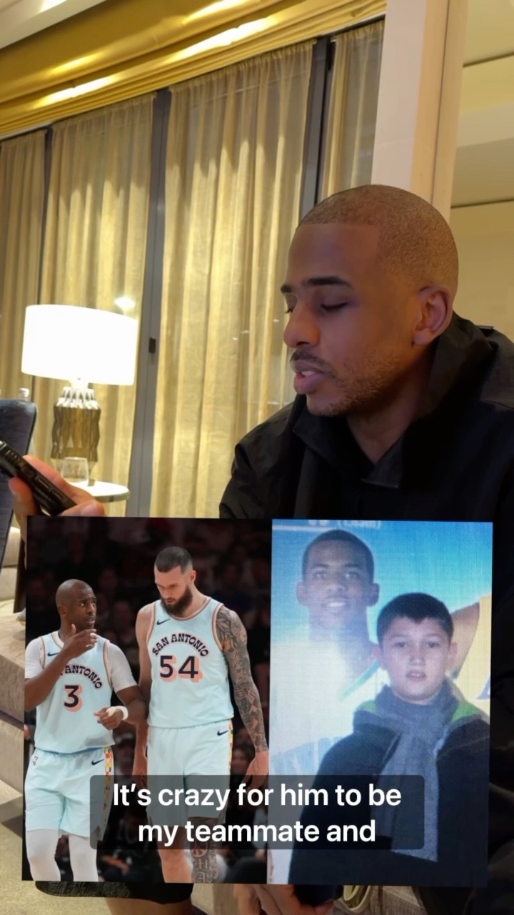From getting a pic with your NBA idol to being his teammate ?