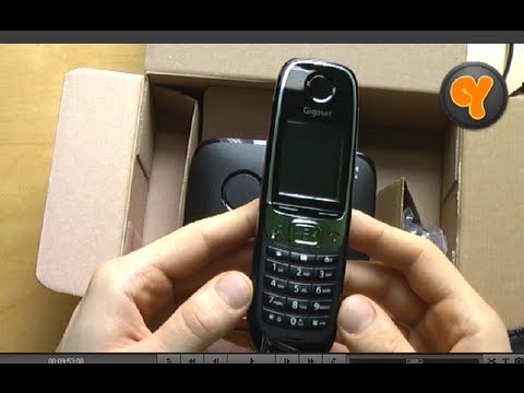 Unboxing: Gigaset C620 / C620A Schnurloses DECT Telefon mit Anrufbeantworter "Das Familientelefon"