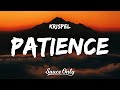 Krispel  patience lyrics