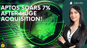 APTOS Soars 7% After Huge Acquisition!  #Aptos#Blockchain #APT #HashPalette  #Crypto