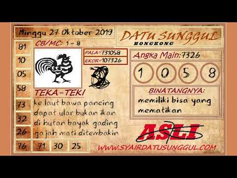 Prediksi Sgp Datu Sunggul Kamis