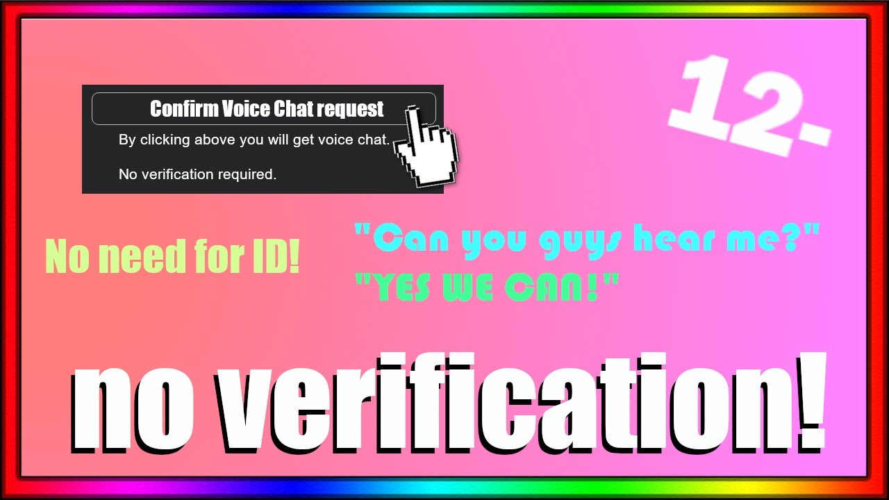 How to get voice chat on roblox without a id #fyp #vc #blowthisup