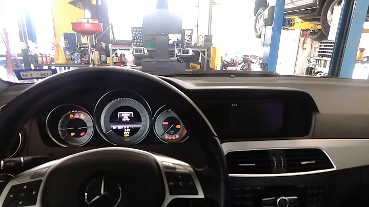 2012 Mercedes Benz C300 oil light reset