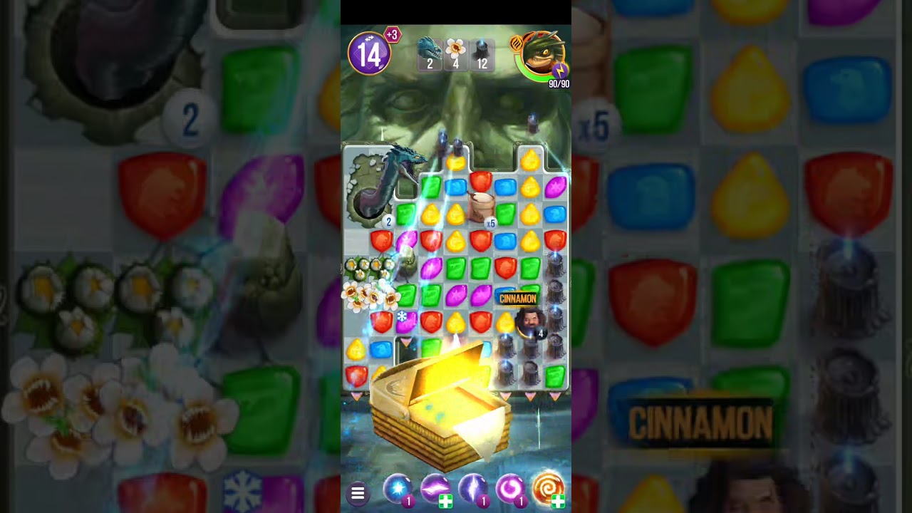 Harry Potter: Puzzles & Spells level 1832 no boosters