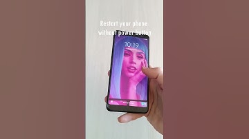 Restart Phone without power button #android #smartphone #tech