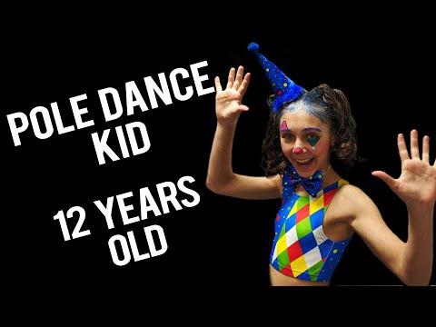 Pole Dance Kid 12 Years Old Klaudia Stawiarz | Pole Dance Show