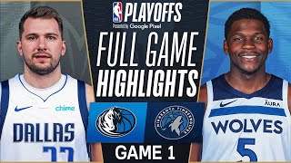 TIMBERWOLVES vs MAVERICKS FULL GAME 1 HIGHLIGHTS | May 22, 2024 | WCF GAME 1 Full Highlights (2K)