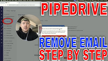 ✅ How To Delete Remove Email Account From Pipedrive CRM 🔴