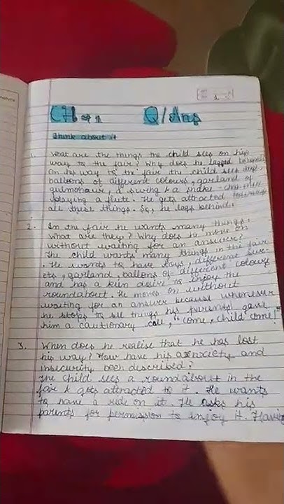 class 9th ncert english moments chapter 1 question answer - YouTube