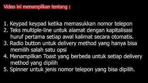 04.2 Input Controls - Codelab | Pemrograman Bergerak