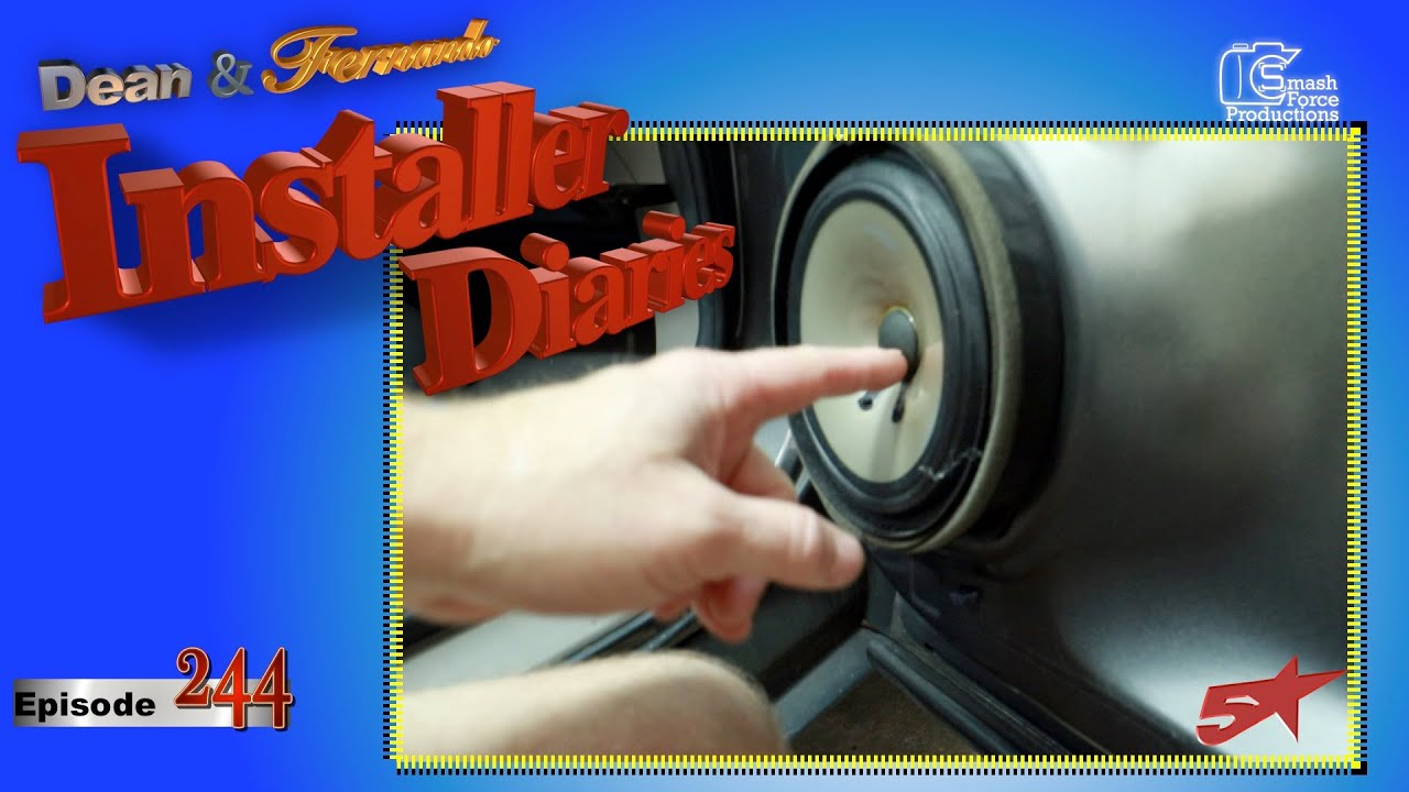 My speakers are making funny noises, are they blown Installer Diaries