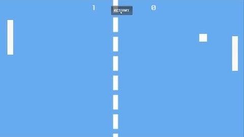 PONG GAME MADE WITH UNITY