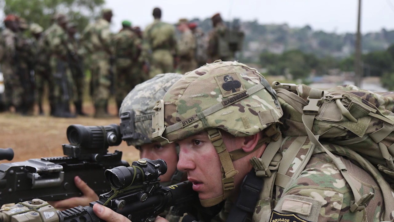 101 Division (Air Assault) Soldiers train alongside Gabonese ...