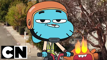 Safe Steps Kids: The Amazing World of Gumball | Uy, Helmet! | Cartoon Network