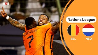 Oranje geeft België pak slaag | Samenvatting België - Nederland | Nations League