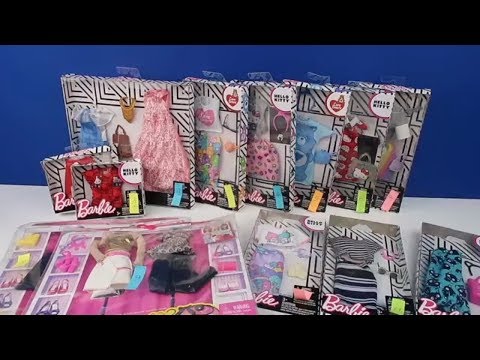 Barbie Kombin Yeni vs Eski Kıyafet Challenge Barbie Doll Clothes unboxing 2 Dress up Bidünya Oyuncak