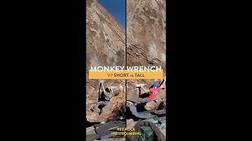 Monkey Wrench V7 Short Beta vs Tall || Red Springs, Red Rock Canyon