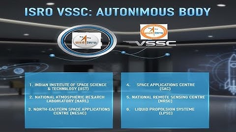 ISRO VSSC Autonomous body institution and centre list 2025 #isro #isrojob #isroscients #physics