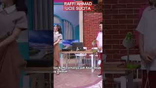 Reaksi Ucie Sucita di Peluk Raffi Ahmad #btsshorts #uciesucita #raffiahmad