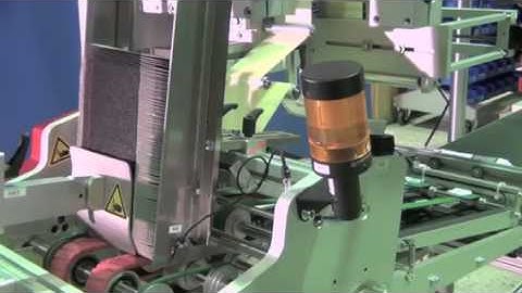 Offline labelling of flat state cartons