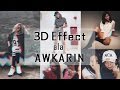 Cara Edit Foto 3D Dubstep ala Awkarin di Picsart Android dan iOS
