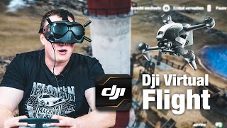 Dji FPV Drohne  - Mit diesem Simulator lernst Du das  Fliegen im M Modus - Dji Virtual Flight