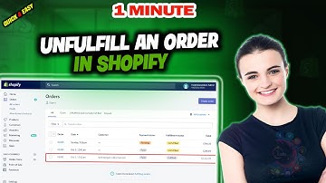 How to unfulfill an order in shopify 2025 (Quick & Easy)