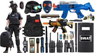 Special police weapon toy set unboxing, submachine gun, sniper gun, M416, AK47 rifle, Glock pistol by Jack toy gun 11,902 views 3 weeks ago 14 minutes, 3 seconds